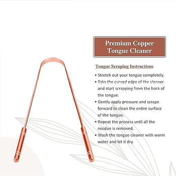 Generic Tongue Cleaners Copper (Pack of 08) Tongue Cleaner