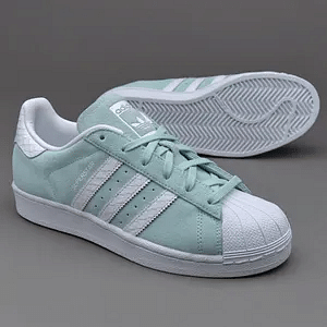 حذاء Adidas Originals Superstar للسيدات اخضر