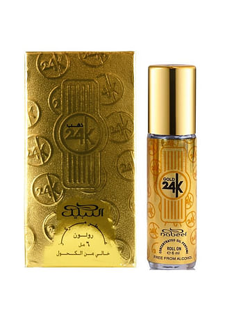 10 Pieces Ultimate Roll On Collection Authentic Arabic Fragrance Oil Perfume Nabeel, Dahn Al Oud, Amiri, Nasaem, Jannet El Firdaus, Musk, Qisaty, Antar, Gold 24k, Al Ghadeer 6 ML