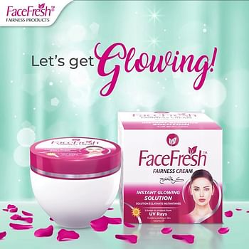 Face Fresh Facial Fairness Cream for Brighten Skin, Blemish Control, Oil free look and Even skin Tone