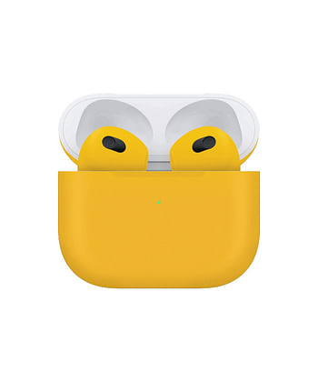 Apple Airpods (3rd Generation) Customized By Caviar Matte Lamborghini Yellow