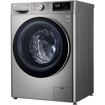 Lg Vivace Washer & Dryer, 10/7 Kg, Bigger Capacity, AI DD, Steam, ThinQ 10.0 kg F4V5RGP2T Stainless Silver