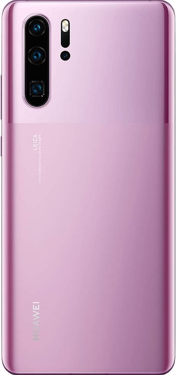 هواوي P30 Pro ثنائي الشريحة، 128 جيجابايت + 8 جيجابايت رام، 4G LTE (ميستي لافندر) - الإصدار الدولي