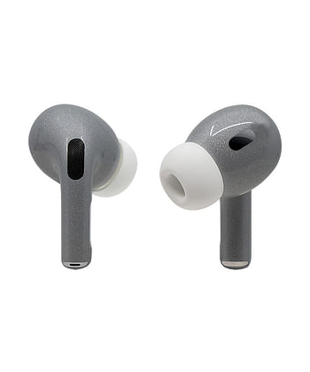 Apple Airpods Pro (2nd Generation) Customized By Caviar Glossy Metallic Silver