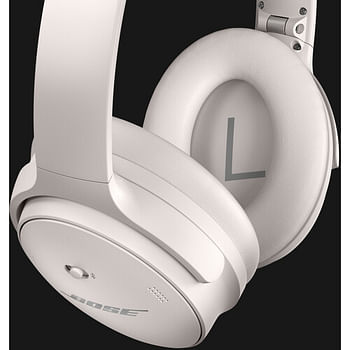 Bose Quietcomfort 45 Headphone Up to 24 Hours of Battery Life (866724-0200) White Smoke