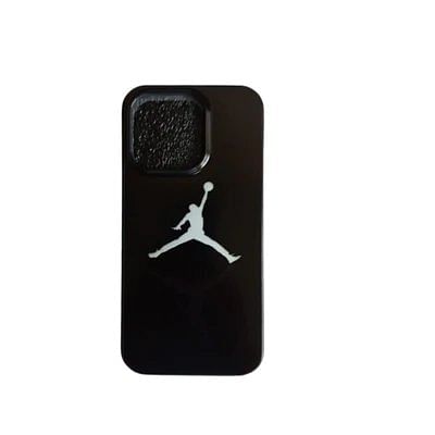 Jordan Silicon Phone Case For iPhone 14 Pro-black,