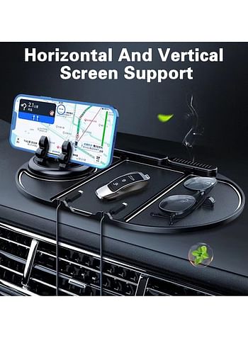 Car Anti-Slip Mats Multi-Purpose Cell Phone Placemats Anti-Slip Instrument Car Supplies
