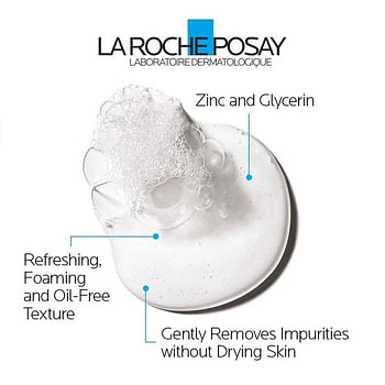 LA ROCHE-POSAY Effaclar Foaming Cleansing Gel For Oily And Acne Prone Skin - 200ml