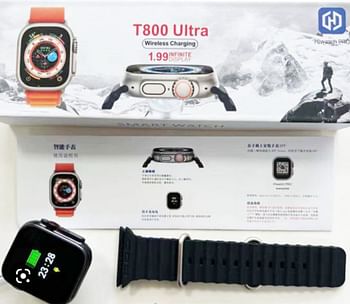 T800 Ultra smart watch Waterproof-Black