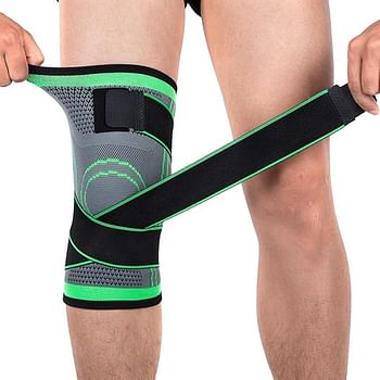 Kneepads Protector Knee Strap Bilateral Pressure Strap Free Adjustm Ligament Fracture Anti-Collision Meniscus Teare