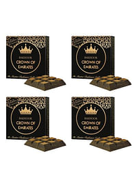 4Pcs Bakhoor Crown of Emirates Incense 40GMS