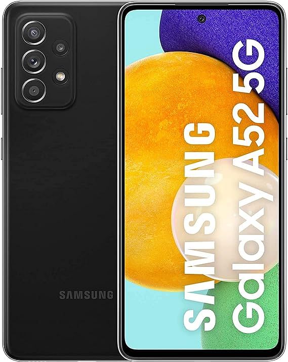 Samsung Galaxy A52 5G Dual SIM 6GB RAM 128GB - Awesome Black