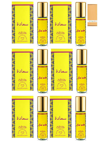 Nabeel Saada Alcohol Free Roll On Oil Perfume 6ML 6 Pcs