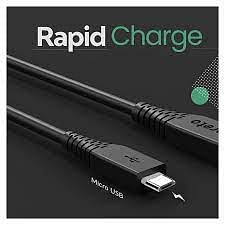 TORETO Micro Charging Cable Tor-cord 1.0 Tor-858 (black)