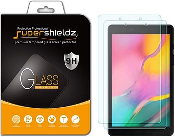 Supershieldz Tempered Glass Screen Protector For Galaxy Tab A 8.0 (2019) (2-Pack)