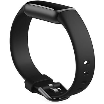 Fitbit Activity Tracker Luxe Fitness Watch FB422BKBK Graphite Stainless Steel Black