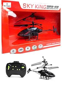Sky King F350 2.5 Channel Remote Control Helicopter Outdoor Toy For Kids 14+ Years Black