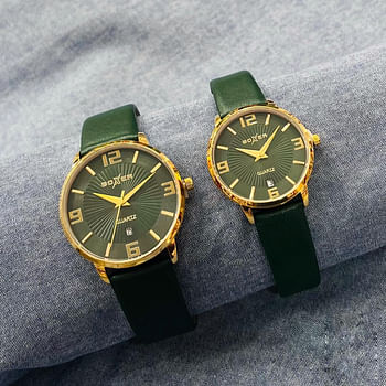 Boxer 065 Women's Silicone Analog Watch / Green For Women