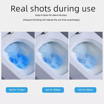 Blue Bubble Toilet Cleaner Cleaning Products for Home Remove Stains Deodorants