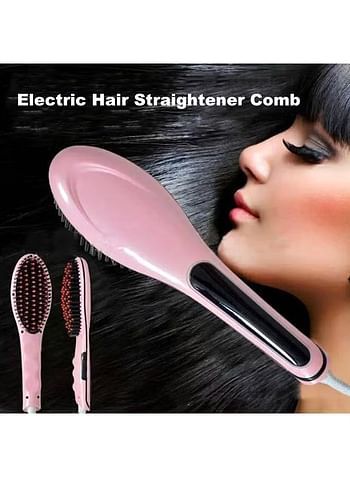 Electric Negative Ion Massage Comb Styling Brush Pink 600g