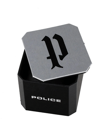 Police Patriot PL15305JS/02MM - Silver and Black