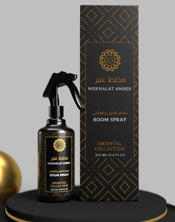 Gulf Orchid Mukhalat Amber Room Spray 300 ml