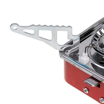 Ultra-Light Small Volume Square Folding Camping Butane Gas Stove