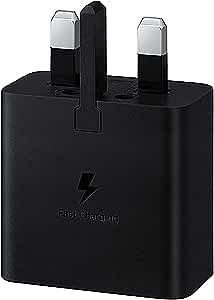 Samsung Galaxy 15W Adaptive Fast Charger USB-C (Without cable) Black