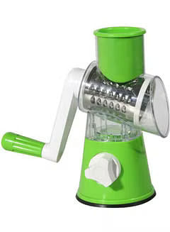 Multi-Function Rotary Grater Vegetable Cutter multicolour 0.64kg