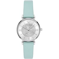 Emporio Armani AR11443 Two-Hand Blue Leather Watch