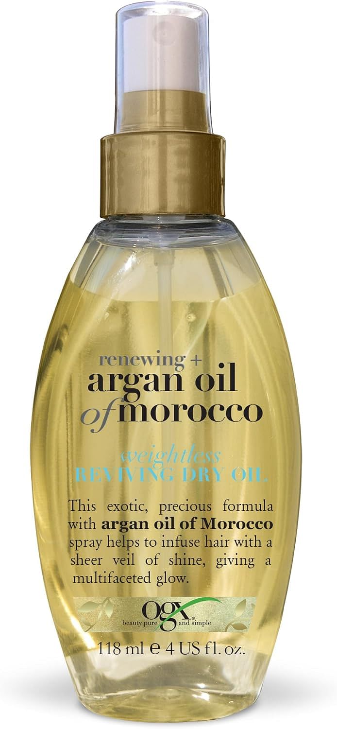 OGX Renewing + Argan Oil of Morocco Extra Weightless Reviving Dry Oil, 118 ml