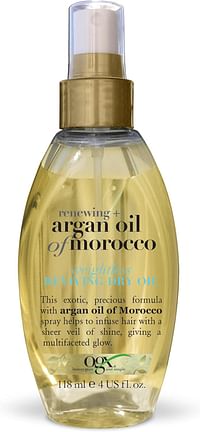 OGX Renewing + Argan Oil of Morocco Extra Weightless Reviving Dry Oil, 118 ml