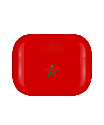 Apple Airpods Pro (2nd Generation) Customized By Caviar Glossy Morocco Flag