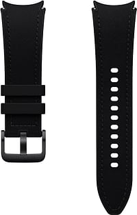 Samsung Galaxy Official Hybrid Eco-Leather Band (S/M) 20mm for Galaxy Watch - Black