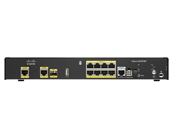 Cisco C892FSP-K9 Cisco ISR892FSP-K9 Integrated Services Router, Integrated Gigabit and Fast Ethernet WAN ports