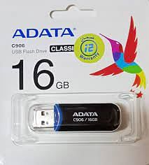 ADATA C906 16 جيجابايت USB 2.0 كومباكت ديزاين فلاش درايف , ابيض (AC906-16G-RWH)