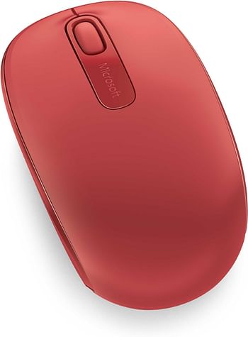 Microsoft Wireless Mobile Mouse 1850 - Flame Red