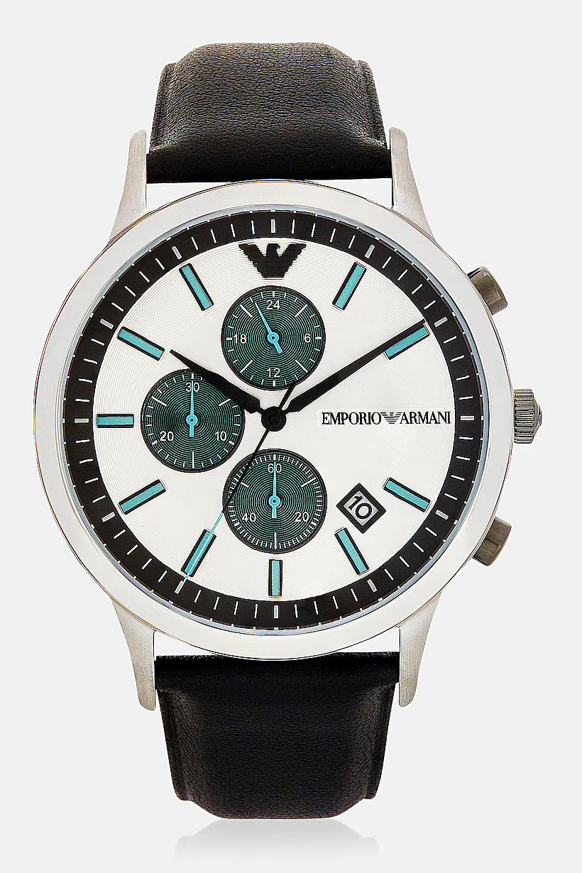 EMPORIO ARMANI AR11473 Renato Chronograph Watch Size 43mm