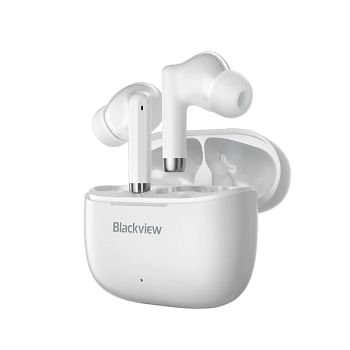 سماعات أذن Blackview AirBuds 4 IPX7 TWS مقاومة للماء - أبيض