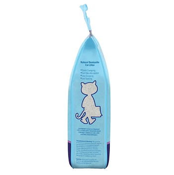 Kiki Kat White Bentonite Clumping Cat litter – Lavender Scent – 5L (4.35 KG)