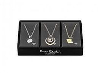 Pierre Cardin PCDXX7978 Jewelry collection set with 3 necklaces and earrings in gift box, Gift set