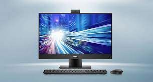 Dell 7470 AIO 3.0GHZ CORE I5 9TH Generation 16GB RAM 512GB + لوحة مفاتيح وماوس سلكي + نافذة صندوق أصلي 10