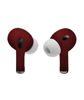 Apple Airpods Pro (2nd Generation) Customized By Caviar Matte Metallic Macbeth Red