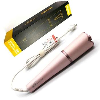 Air Spin N Curl Hair Curler Hb-08 Auto Hair Curler - Pink