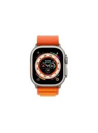 Smart Watch Series 8 Ultra Watch Smartwatch Bluetooth Call Waterproof Orange