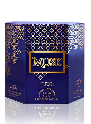 6 Piece Nabeel Musk 6 ML Roll On Oil Perfume Set