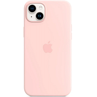 Apple Silicone Case With Magsafe For iPhone 14 Plus (MPT73ZM/A) Chalk Pink