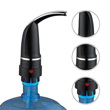 Electric Water Pump USB Charging Automatic Portable Water Dispenser for Universal Bottles HL-11 - Multicolor