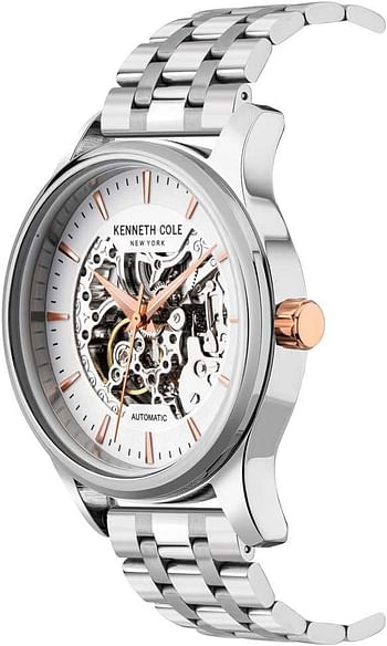 Kenneth Cole Gents Wrist Watch 10027198A- Silver