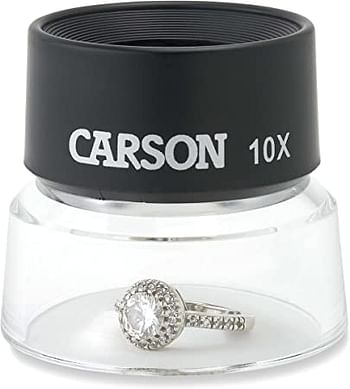 Carson LL-10 10x LumiLoupe Stand Magnifier Loupe